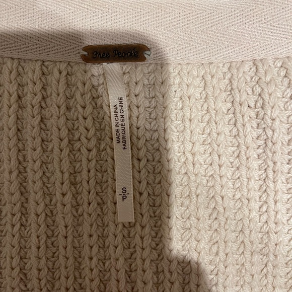 Free People All Day Long V Sweater Size S - Picture 6 of 6
